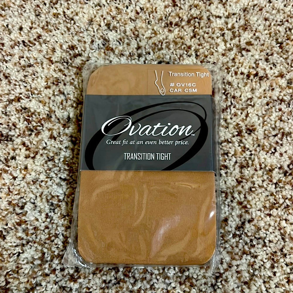 Mix & Match 2/$14 NWT! Ovation Tan Transitional Dance Tights
